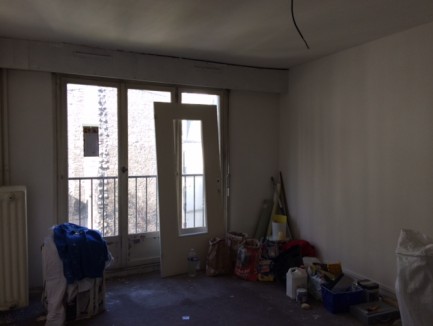 Rénovation d'un 2 pièces Rue du Rhin dans le 19ème